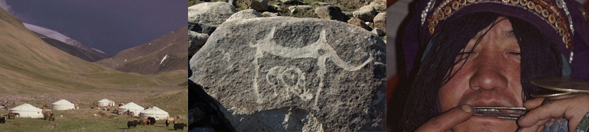 Altai Mountains, Petroglyph, and Shaman in Western Mongolia © Kamimura Akira